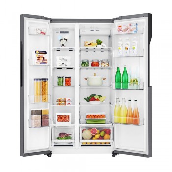 LG GC-B247KQDV IEC Gross Mega Capacity Side-by-Side Refrigerator (680L)