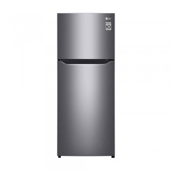 LG GN-B202SQBB IEC Gross Dark Graphite Steel Top Freezer with Smart Inverter Compressor (205L)