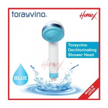 Torayvino Dechlorinating Shower Head (Blue)