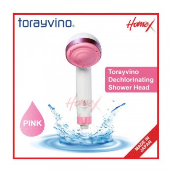 Torayvino Dechlorinating Shower Head (Pink)