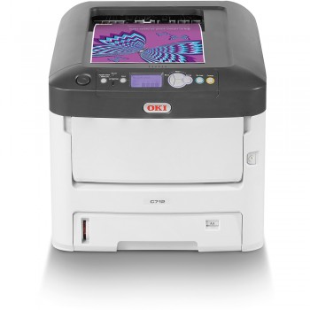 OKI C712n Color Printer C700 Series Network LED Printer - 46406118