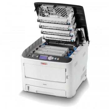 OKI C612dn A4 Color Printer C600 Series Duplex, Network LED Printer - 46406018 + 44274303